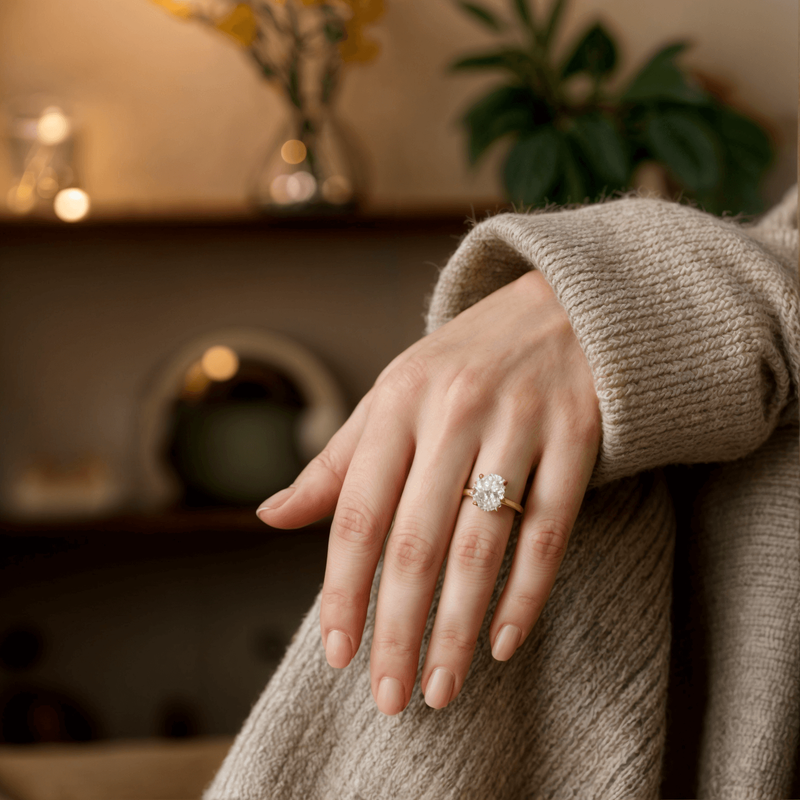 Close-Up: Ring (Nachher)