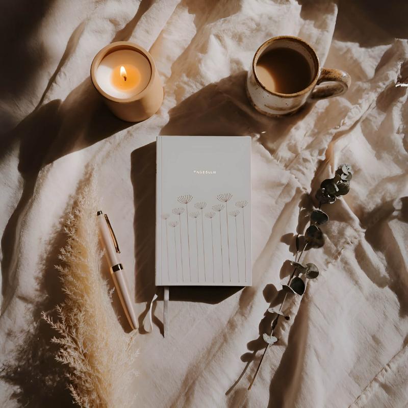 Flat Lay: Tagebuch (Nachher)